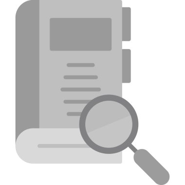 Arama simgesi vektör illüstrasyonu