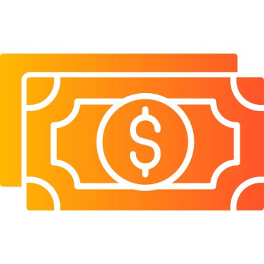 para işareti vektörü düz simge minimumu çizgi pictogram