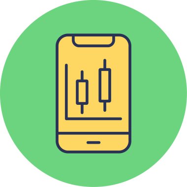 Takas. Web simgesi basit illüstrasyon