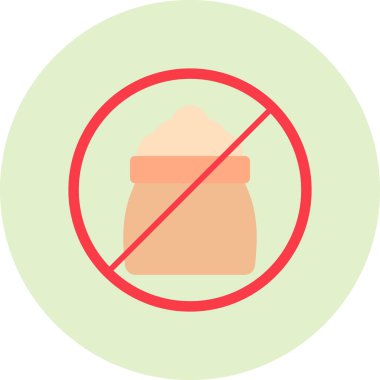 Gıda simgesinin vektör illüstrasyonu