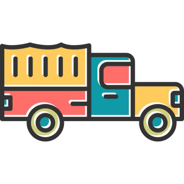 kamyon simgesi çizimi