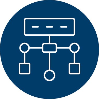 seo modern simgesinin vektör illüstrasyonu