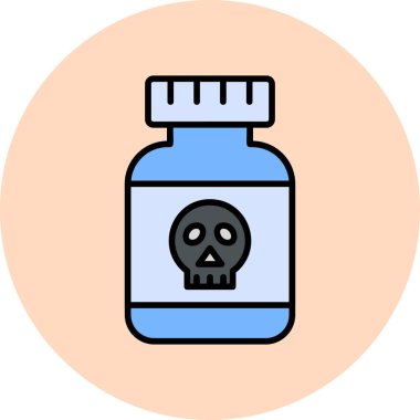 Simge vektör çizim zehir