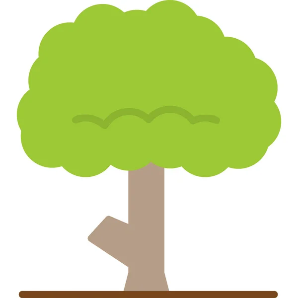 Árbol Icono Moderno Ilustración Vectorial — Vector de stock