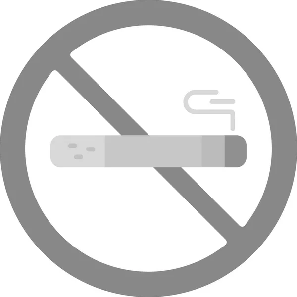 Smoking Modern Vector Icon Illustration — Stok Vektör
