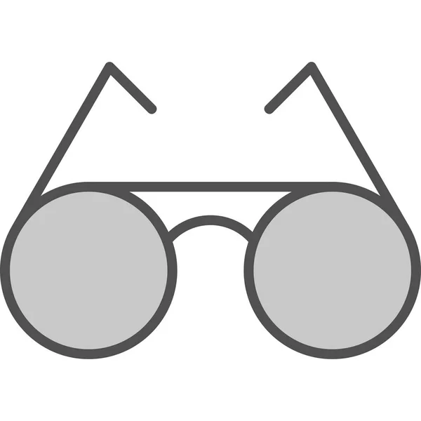 Gafas Sol Icono Vector Ilustración — Archivo Imágenes Vectoriales