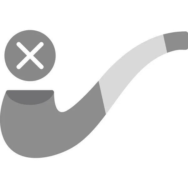 Smoking Modern Vector Icon Illustration — Vector de stock