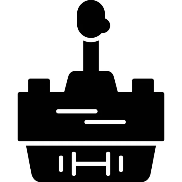 Joystick Controlador Icono Del Juego Ilustración Vectorial — Archivo Imágenes Vectoriales
