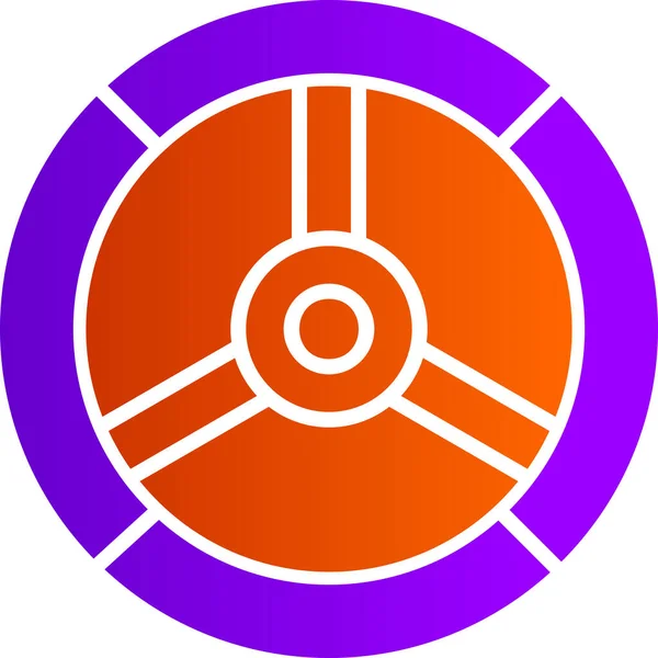 Modern simge vektör illüstrasyonunu lastikle