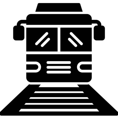 Train modern vector icon illustration