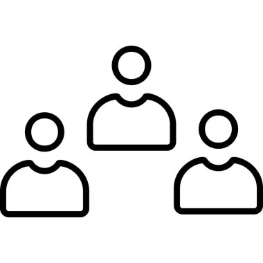 Aday modern simge, vektör illüstrasyonu