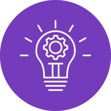 İnovasyon modern ikon vektör illüstrasyonu