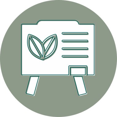 Sanat terapisi ikonu, modern tasarım illüstrasyonu