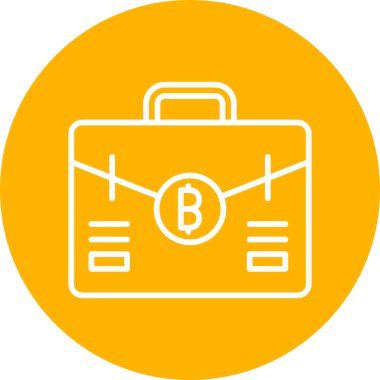 Çanta. Web simgesi basit tasarım 