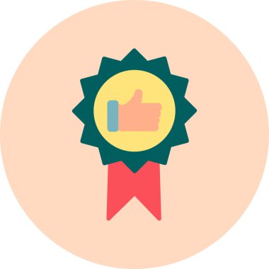 En iyi antrenman. Web simgesi basit illüstrasyon