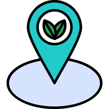 navigation Location pin. web icon simple illustration