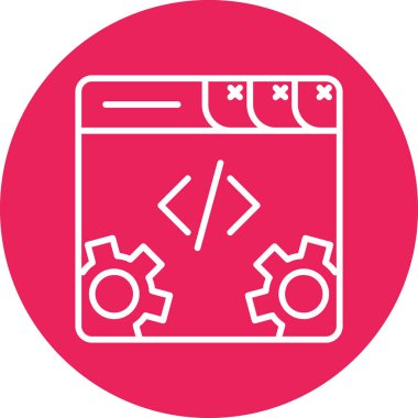 Morina optimizasyon simgesi, modern tasarım illüstrasyonu