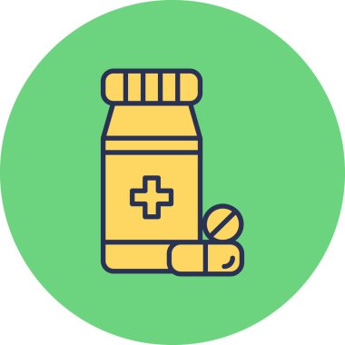 Tıbbi ve Sağlık Hattı Simgeleri 