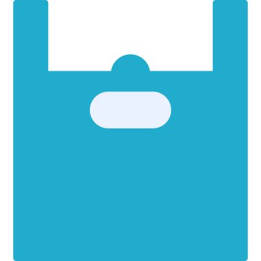 vector illustration of plastic bag