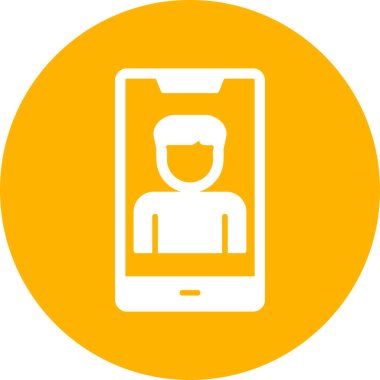 Smartphone Simgesi, vektör illüstrasyonu