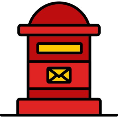 Simge vektör illüstrasyonunu gönder