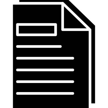 Sayfa web simgesi, vektör illüstrasyonu