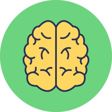 Brain modern vector icon illustration