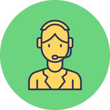 call center. vector illustration, Customer Service