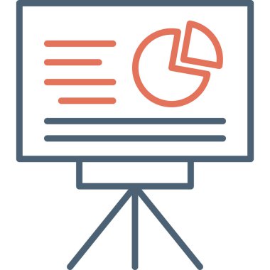 İş sunumu. Basit tasarım