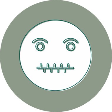 Secret modern vector icon illustration