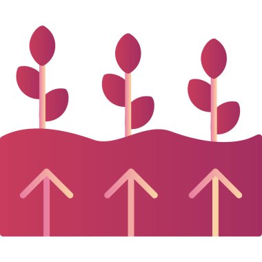 Jeotermal Enerji Ağı vektör çizimi