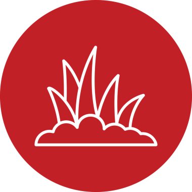 Grass. web icon vector illustration