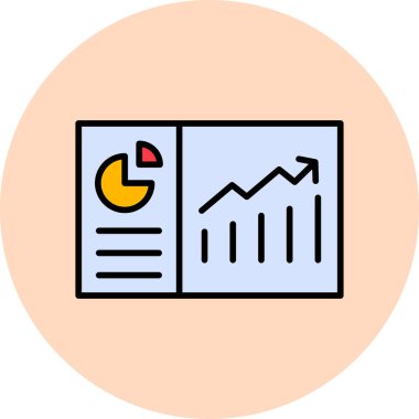 Kontrol paneli simgesi, modern tasarım illüstrasyonu