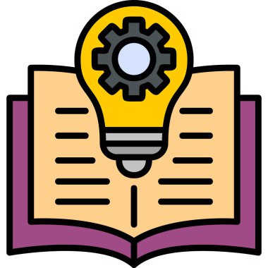 Bir fikrim var. Web simgesi basit tasarım