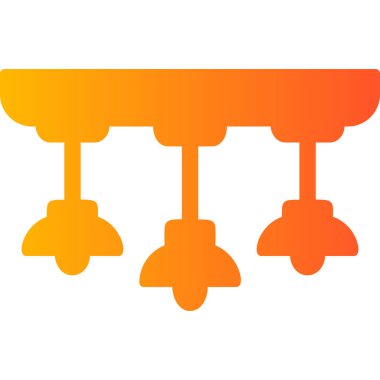 Lamba simgesi vektör illüstrasyonu asılıyor