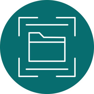 folder icon, web simple illustration