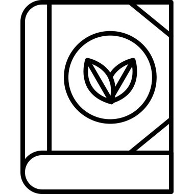 Terapi kitabı ikonu, modern tasarım illüstrasyonu