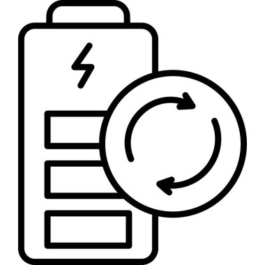 Pil gücü, şarj simgesi  