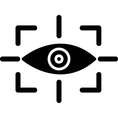 Vision icon modern vector illustration