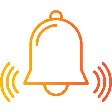 Alarm saat vektör simgesi