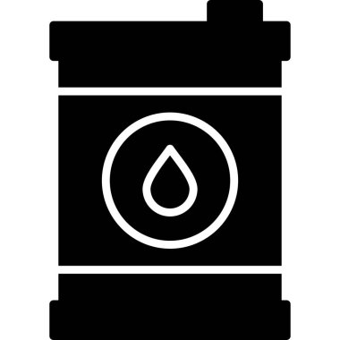 Petrol varil simge vektör çizim
