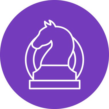 Strateji. Web simgesi basit tasarım 