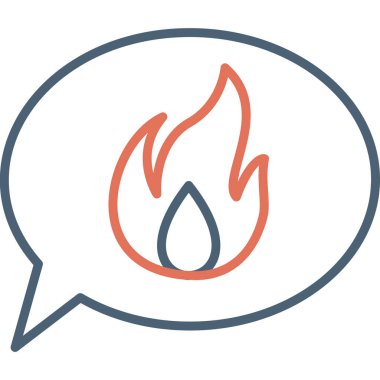 ileti ikonu vektör illüstrasyonu