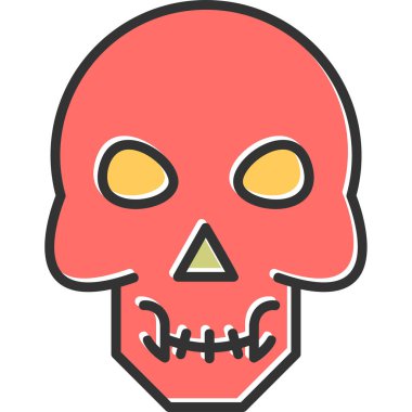 kurukafa, web basit simge illüstrasyonu