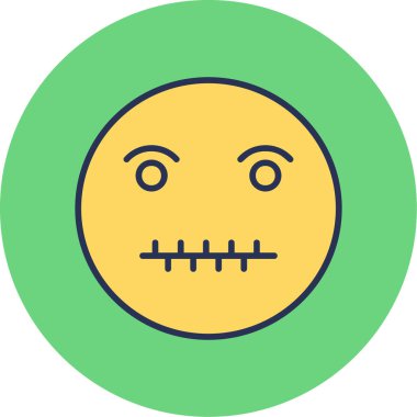 Secret modern vector icon illustration