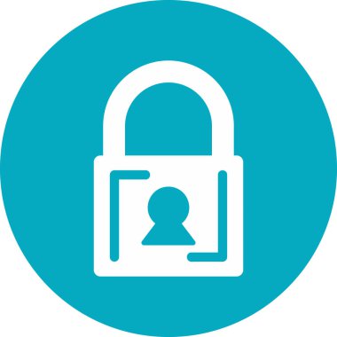 ikon vektör illüstrasyonunu kilitle