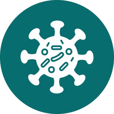 Virus icon modern vector illustration 