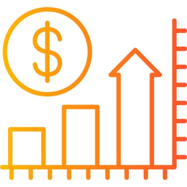 Euro büyümesi. Web simgesi