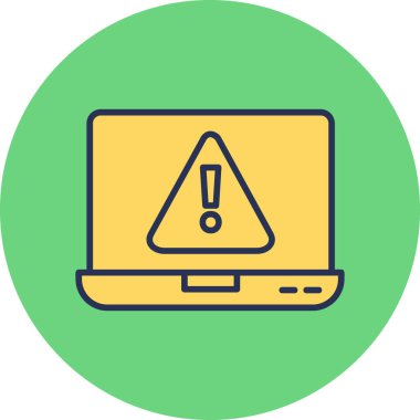 Adware icon modern vector illustration
