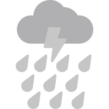 Rain modern vector icon illustration